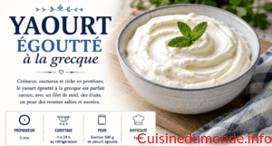 Yaourt égoutte à la grecque
